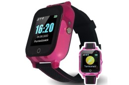 Smartwatch dla dzieci GoGPS K27 (różowy)