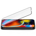 Spigen Glass FC iPhone 13/13 Pro szkło hartowane czarna ramka AGL03392