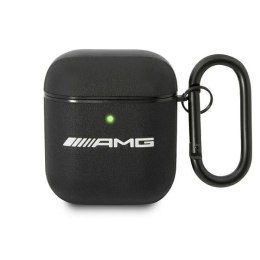 AMG AMA2SLWK AirPods cover czarny/black Leather