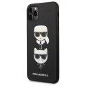 Karl Lagerfeld KLHCN65SAKICKCBK iPhone 11 Pro Max 6,5" czarny/black hardcase Saffiano Karl&Choupette Head