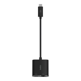Belkin USB-C to Ethernet Charge Adapter, 60W BLK