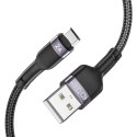 TECH-PROTECT ULTRABOOST "2" MICRO-USB CABLE 2.4A 25CM BLACK
