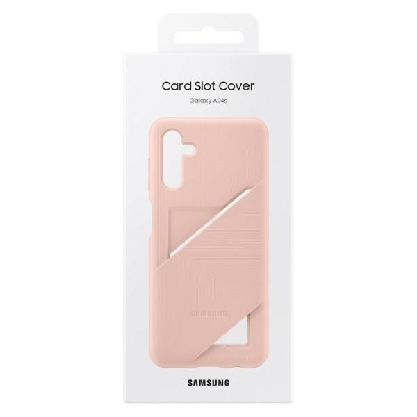 Etui Samsung EF-OA047TZEGWW A04s A047 miedziany/copper Card Slot Cover