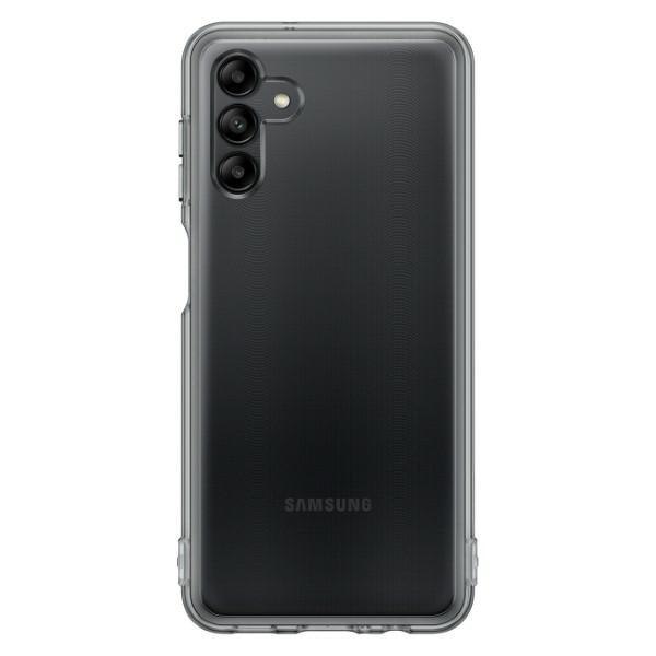 Etui Samsung EF-QA047TBEGWW A04s A047 czarny/black Soft Clear Cover