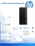 HP Inc. Komputer Elite 800 TWR G9 i7-12700 512GB/16GB/DVD/W11P 5V8U2EA