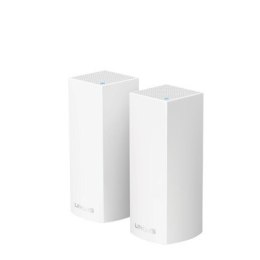 Linksys VELOP AC4400 Whole Home Wi-Fi 2-pack WHT