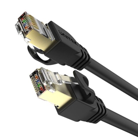 Unitek kabel Ethernet RJ-45 LAN, patchcord cat.7 SSTP (8P8C), przewód sieciowy 10m