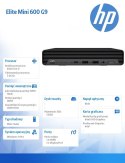 HP Inc. Komputer PC 600MT G9 i7-12700 512/16/W11P 6B2H0EA
