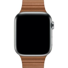Pasek Apple Watch MXAF2AM/A 42/44/45mm Leather Loop Band brązowy/saddle brown (Medium)