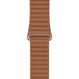 Pasek Apple Watch MXAG2AM/A 42/44/45mm Leather Loop Band brązowy/saddle brown (Large)