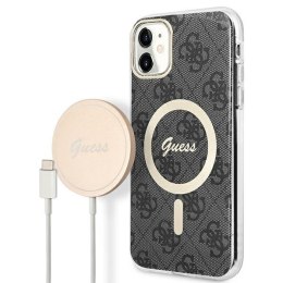 Zestaw Guess GUBPN61H4EACSK Case+Charger iPhone 11 6,1