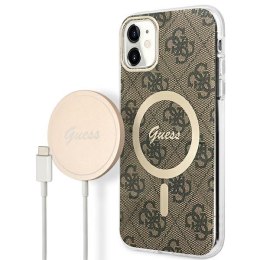 Zestaw Guess GUBPN61H4EACSW Case+Charger iPhone 11 6,1