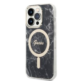 Zestaw Guess GUBPP14XHMEACSK Case+ Charger iPhone 14 Pro Max 6,7