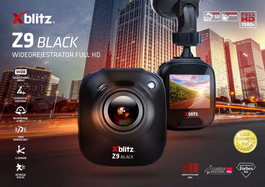 Xblitz Z9 Black slider